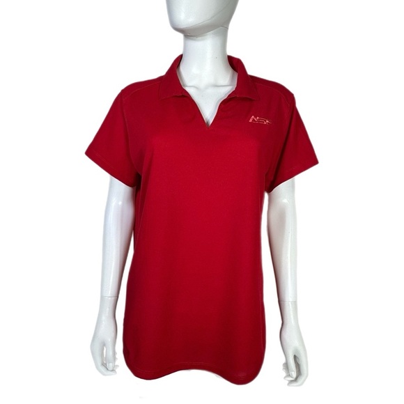 Port Authority L572 Engine Rec Ladies Dry Zone Grid Performance Polo - Picture 1 of 8